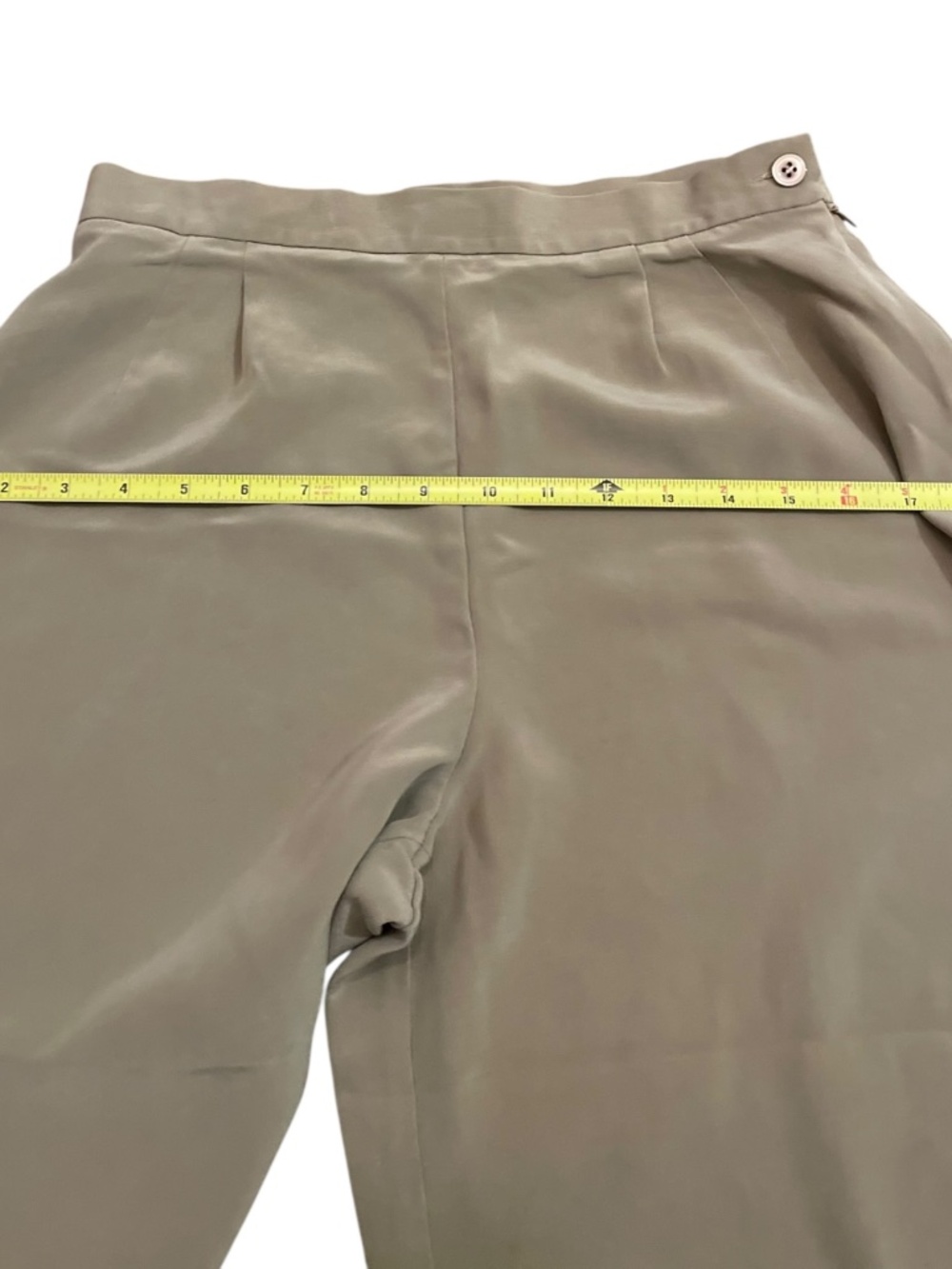 Josephine Chaus 100 % Silk women's pants vintage size 8 - Picture 13 of 15